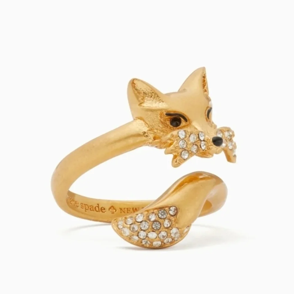 💛▪️Kate Spade▪️ so foxy fox ring $68